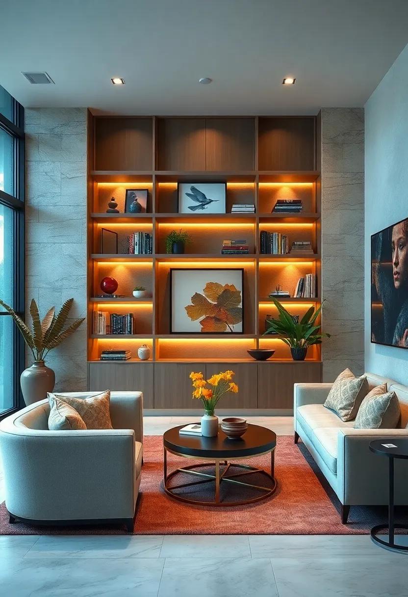 Install⁤ Built-in‌ Shelving: Custom shelving can⁤ enhance organization ‍while providing​ a stylish⁣ way to display books, art, and collectibles