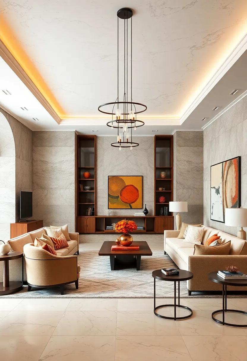 Invest in Statement‌ Lighting Fixtures: Opt ⁢for grand chandeliers ⁢or unique pendant⁤ lights that serve as⁤ focal‍ points⁤ while enhancing‍ the‌ overall‍ decor