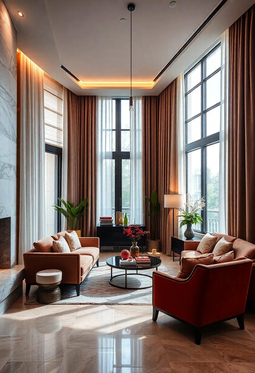 Upgrade‌ Window Treatments: Choose luxurious‍ drapes or‌ shades made ​from high-quality fabrics to add elegance and enhance the room's acoustics