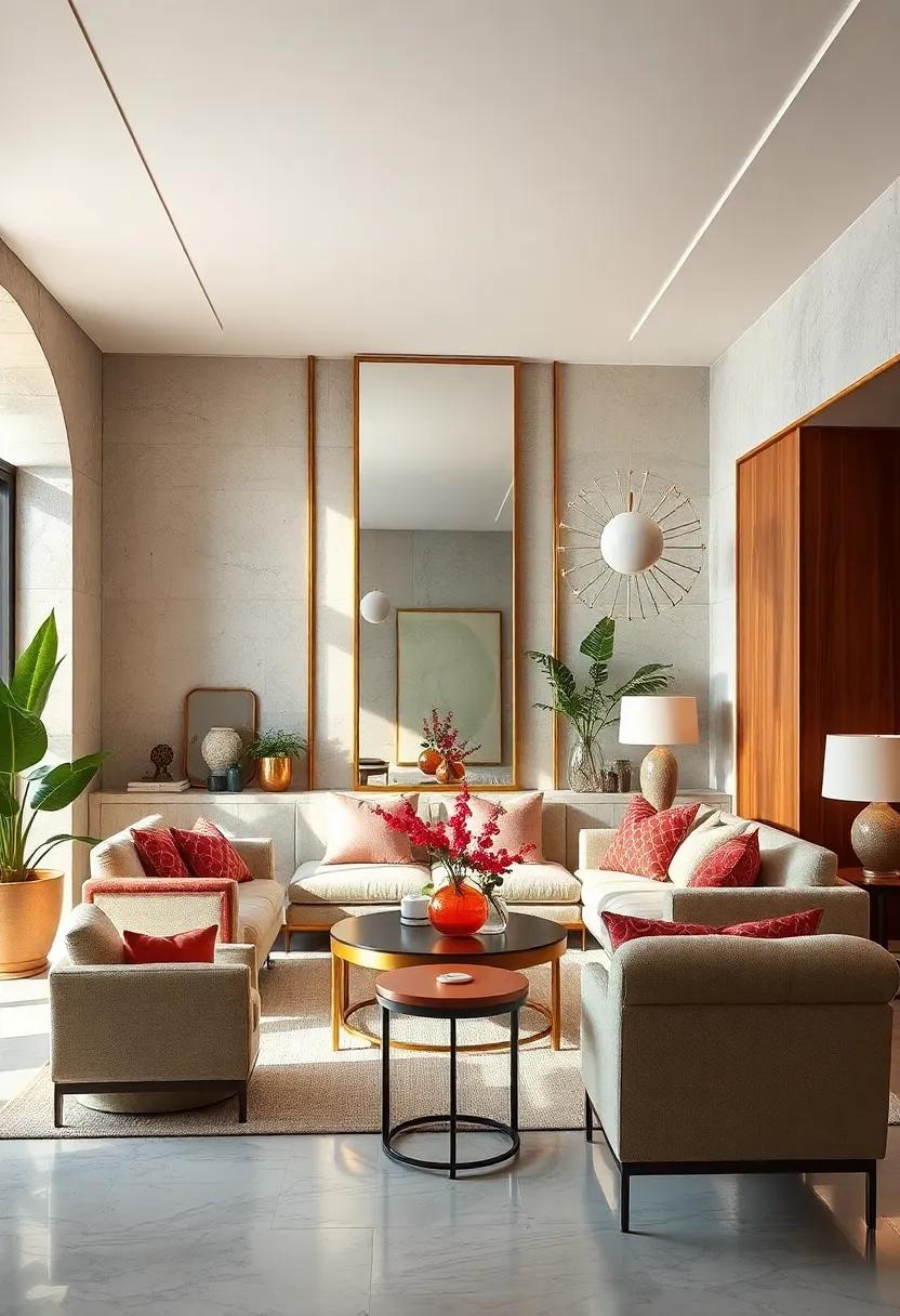 Use Mirrors wisely: Strategically placed⁢ mirrors can create an illusion of ‌space and light, making a room feel​ more open and ‍airy