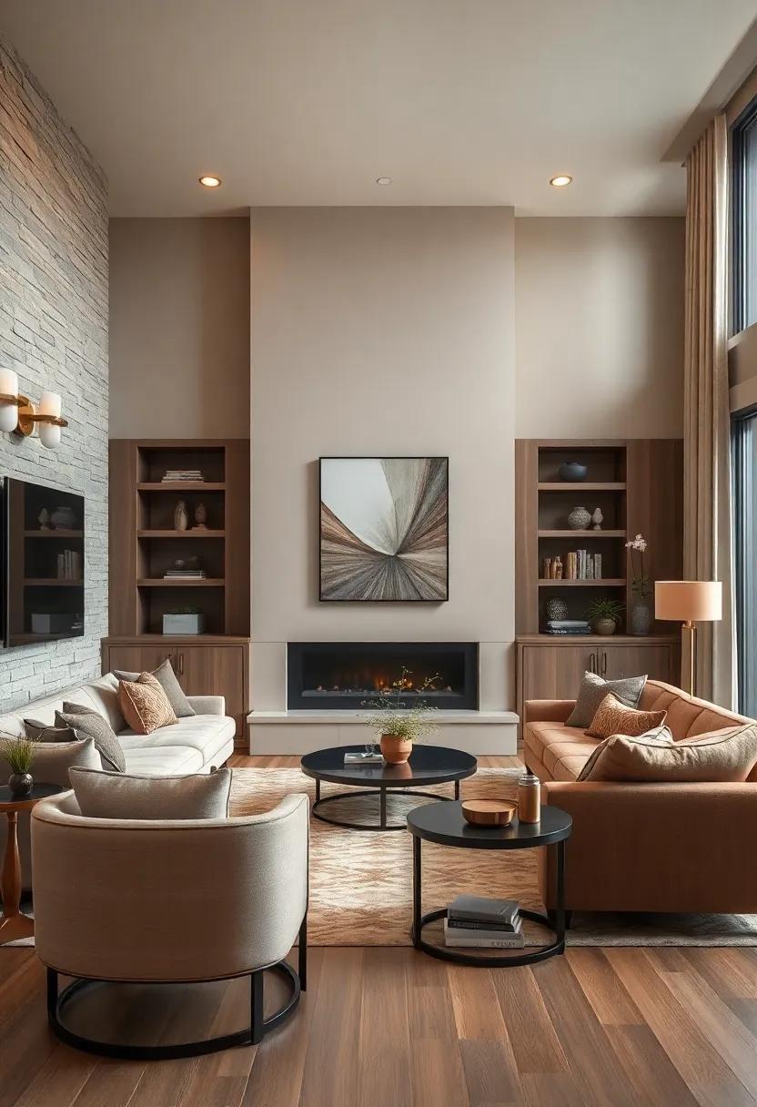 Custom Built-ins: Consider custom shelving or cabinetry to maximize space while elevating ⁢the room’s overall style