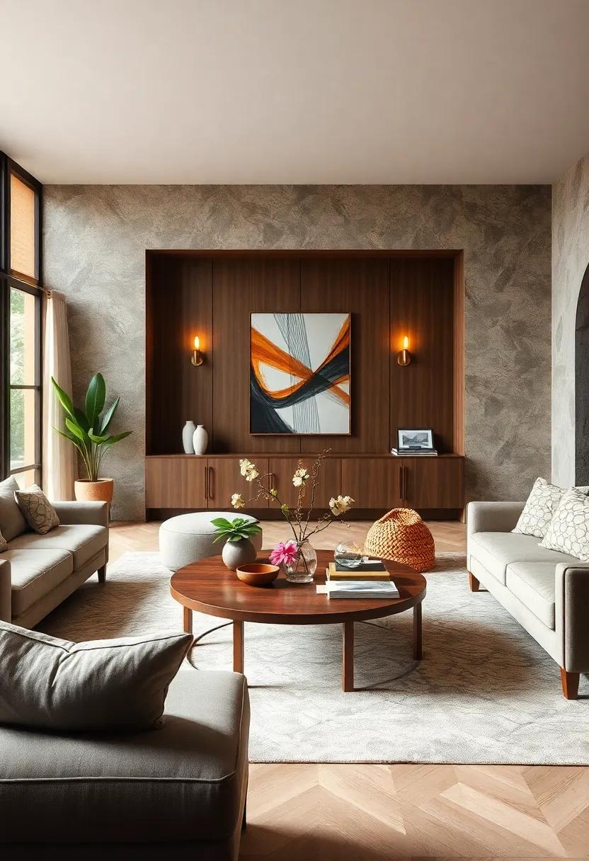 Functional Coffee Table: Choose a coffee table that serves as a functional centerpiece, balancing style and practicality