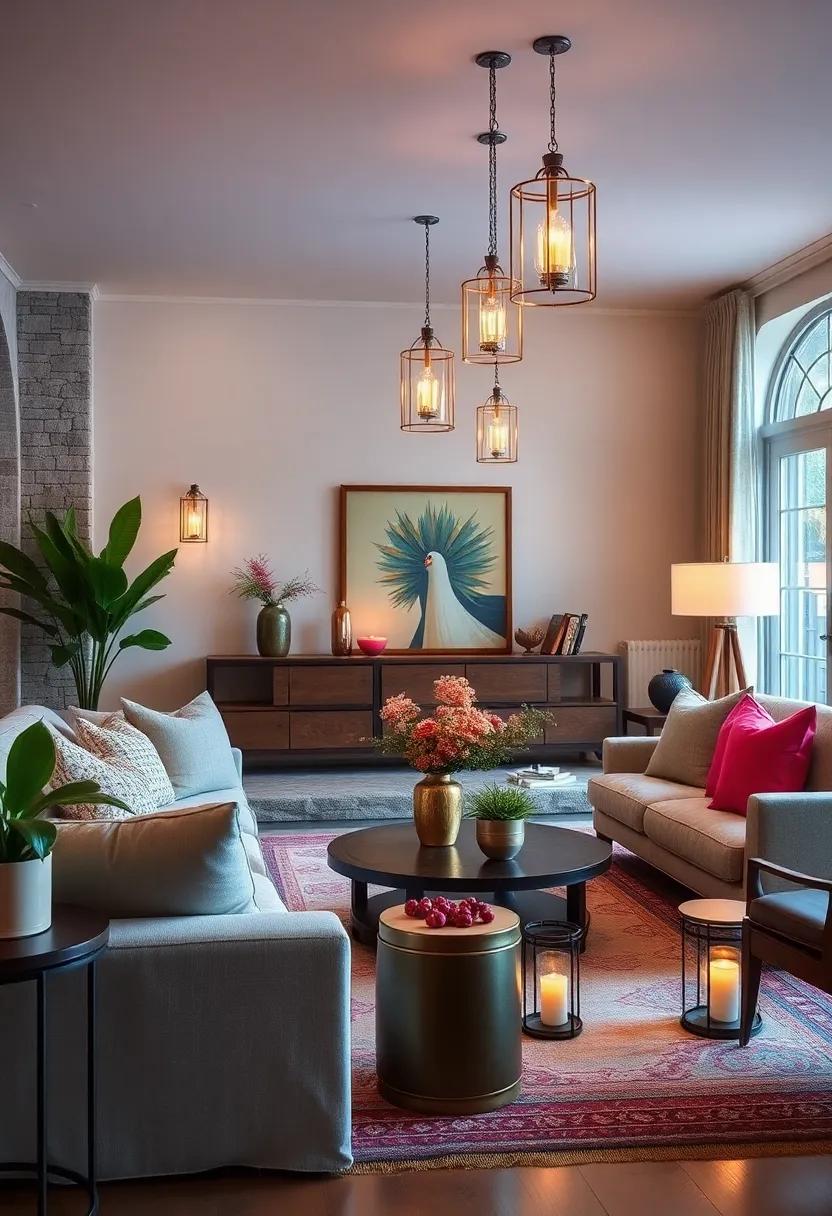 Lanterns: Use decorative lanterns—be it ⁣Moroccan, rustic,⁤ or sleek modern—as⁢ tabletop⁤ or hanging accents to add layers ⁢of light