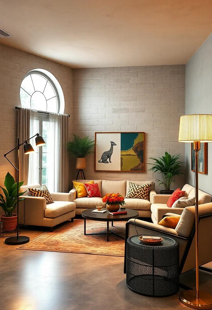 Vintage Floor Lamps: Search for ‌unique vintage floor lamps​ in thrift shops⁢ that add character and charm ⁣to ​your‌ living ​room⁣ setup