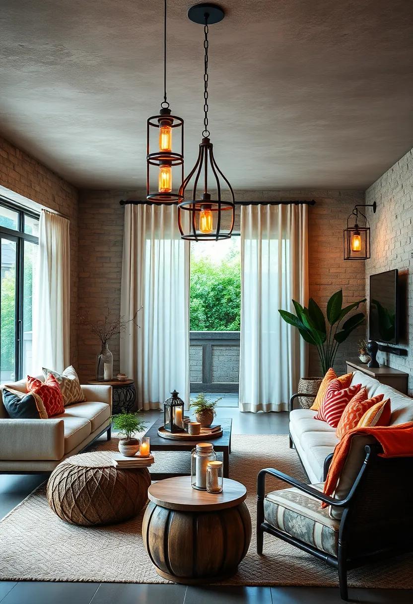 Outdoor-Style Lanterns Indoors: Bring ⁣the charm of​ the outdoors in‍ with stylish lanterns that replicate⁣ a patio feel,ideal ⁣for a relaxed vibe