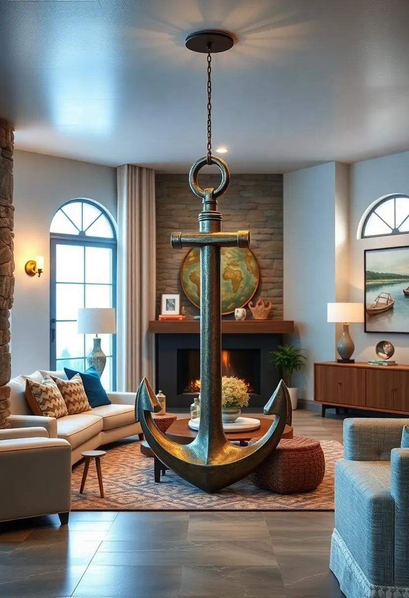 Nautical-Inspired Anchor Lamp: Infuse a coastal touch​ into ​your decor ​with ‍an anchor-shaped ⁢lamp ‍that evokes breezy beach vibes and seaside adventures