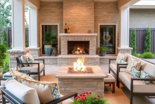 25 Stunning Patio Fire Pits with Stone Surrounds to Elevate Your Outdoor Space
