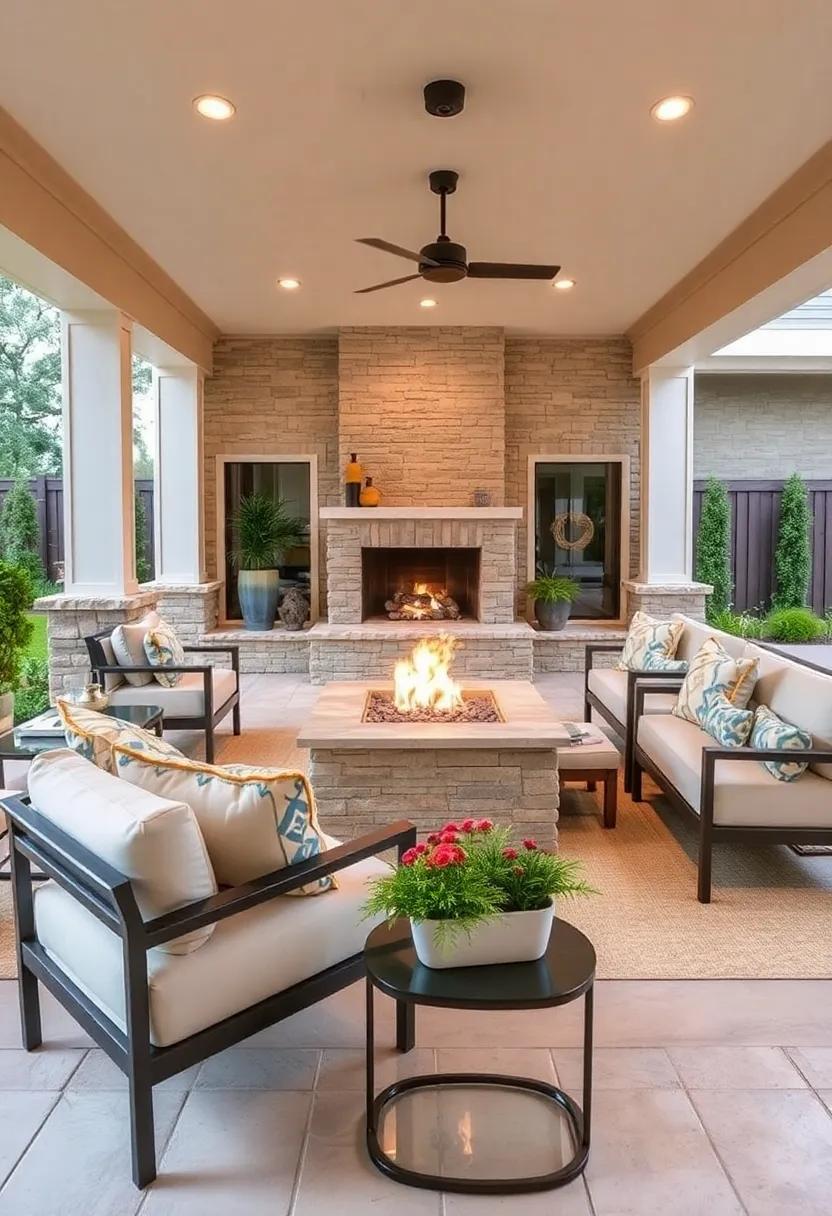 25 Stunning Patio Fire Pits with Stone Surrounds to Elevate Your Outdoor Space