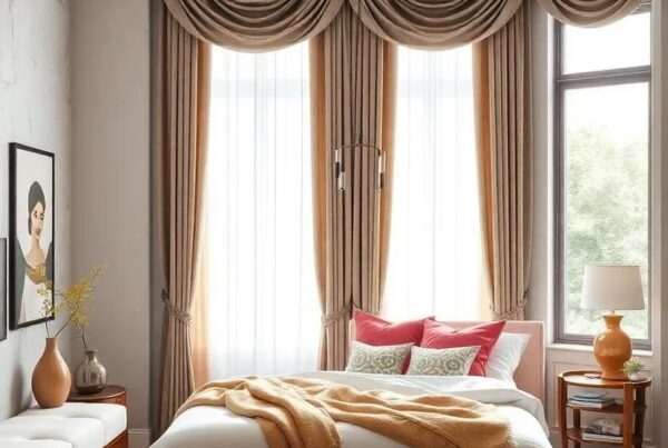 27 Stylish Bedroom Curtain Ideas with Swags and Valances for Every Aesthetic