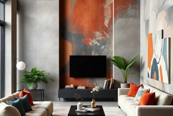 25 Stunning Modern Abstract Wallpaper Designs to Transform Your Living Room