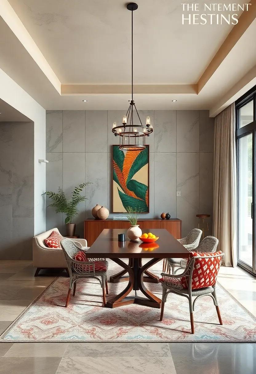 Include Ethnic print Fabrics: Use textiles with traditional ​patterns ⁤in⁢ cushions ​or curtains to⁢ echo cultural influences throughout your design