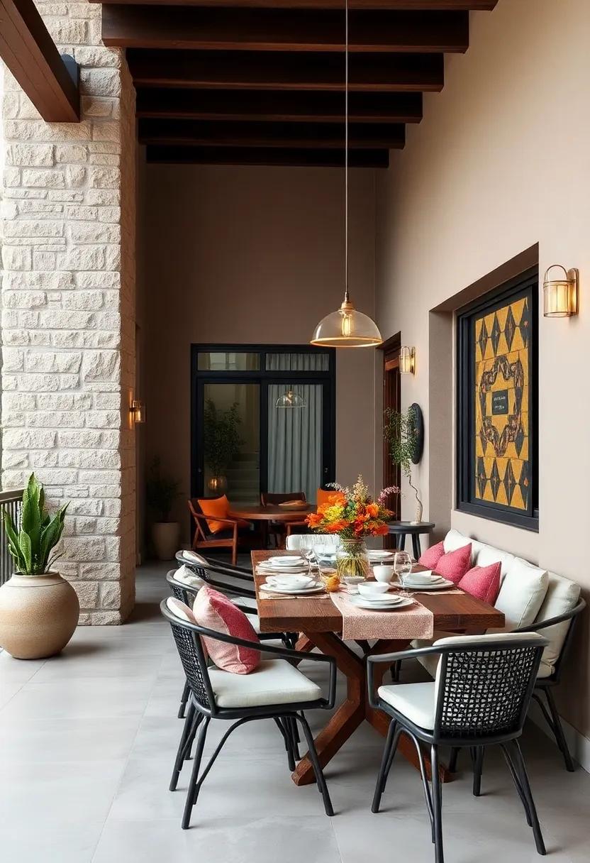 Incorporate Textures:‍ Mix ​different⁣ materials like wood,metal,and⁢ fabric‌ in your ⁣dining ⁢area to create⁢ an⁣ inviting and layered ‍aesthetic‍ that intrigues the senses