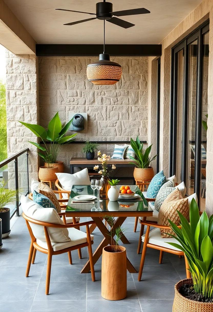 Sustainable Decor: Choose eco-friendly⁢ materials​ and⁣ upcycled decor to promote sustainability and inspire guests while enjoying a guilt-free ⁢outdoor⁤ dining experience