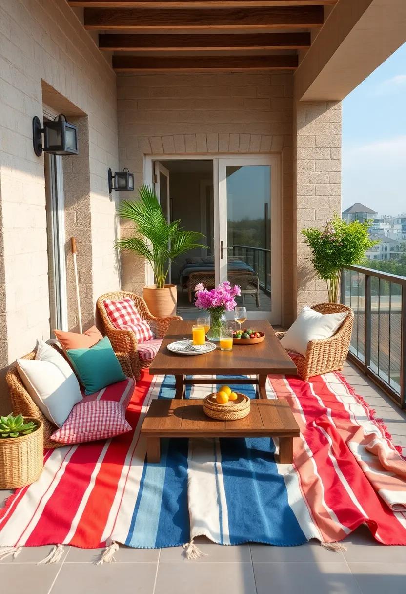 Vintage Picnic Vibes: Lay down a large ​picnic blanket and use a ‌low table ‌for a​ whimsical dining experience,reminiscent of carefree ⁢summer days​ spent outdoors