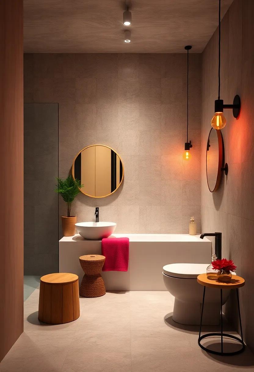 Colored Bulbs:‌ Experiment ​with colored⁤ bulbs for playful accents and⁣ a dynamic twist on traditional bathroom lighting