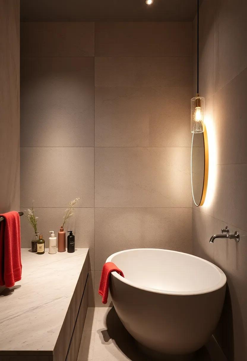Crystal Accents:​ Incorporate crystal-accented ​lighting for a ‍sparkling effect that elevates⁢ your⁤ bathroom's elegance