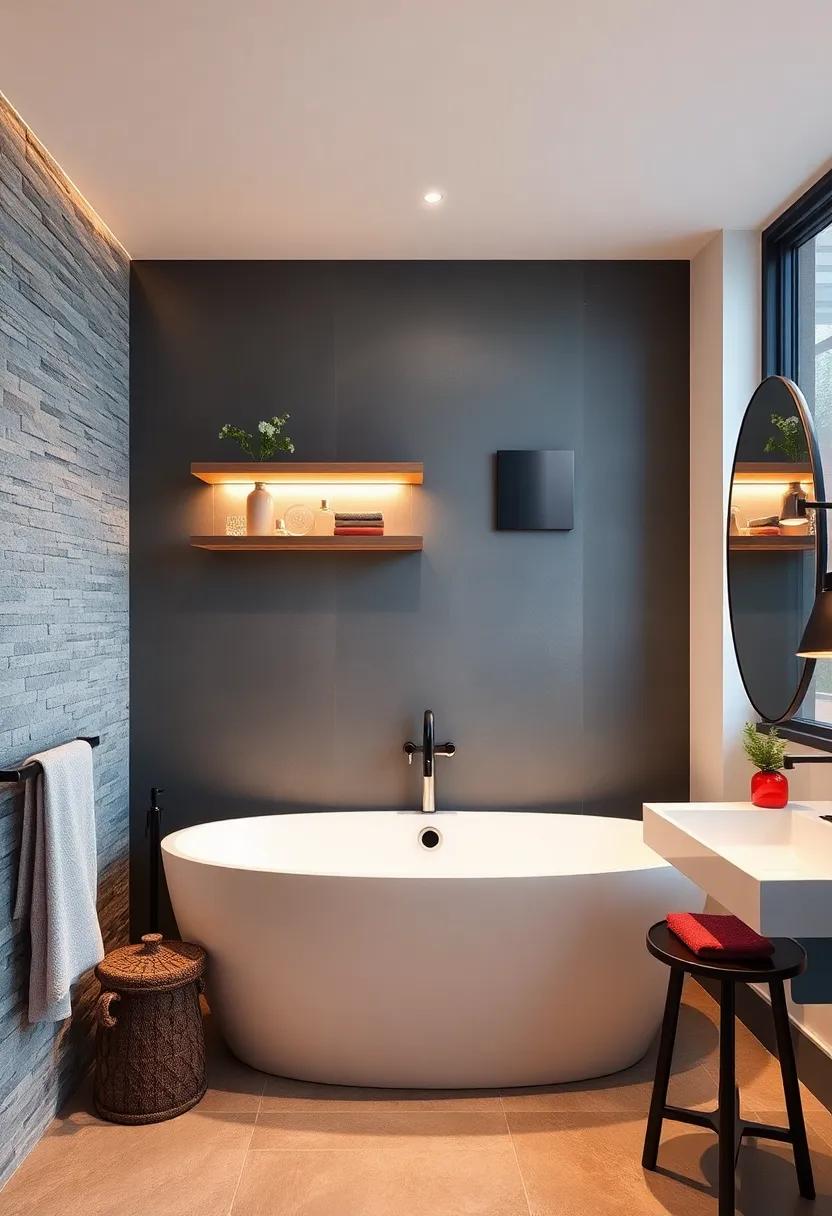 Floating Shelves ⁢with Lighting:⁤ Illuminate ‍your floating shelves to ‍highlight⁣ decorative elements ⁤while adding innovative lighting