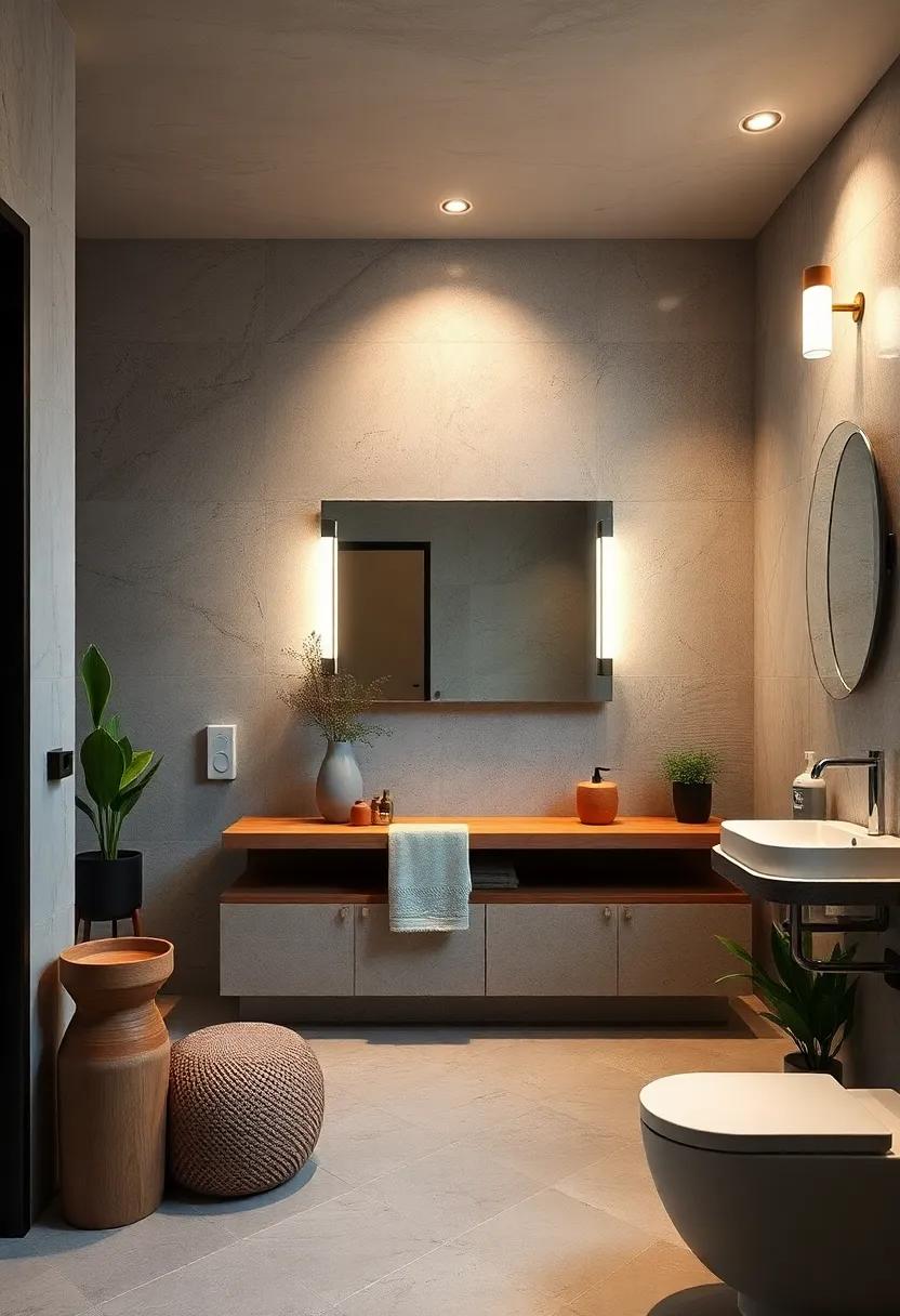 Monochromatic Styles:‌ Stick to monochromatic light fixtures for a ‌streamlined‌ look ‍that‌ enhances any modern bathroom design