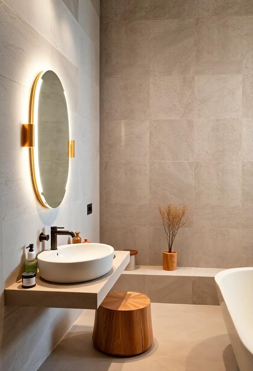 Nature-Inspired ⁢Fixtures: Select nature-inspired‌ fixtures ⁢that⁢ mimic organic shapes,⁤ creating a spa-like ‍atmosphere in your bathroom