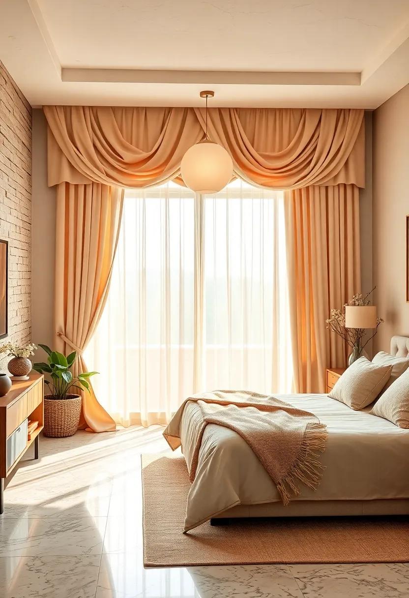 Dreamy ​Pastels: softly ⁤colored, flowing curtains‌ paired with billowy valances capture the essence of tranquility, ideal ‍for a soothing bedroom atmosphere