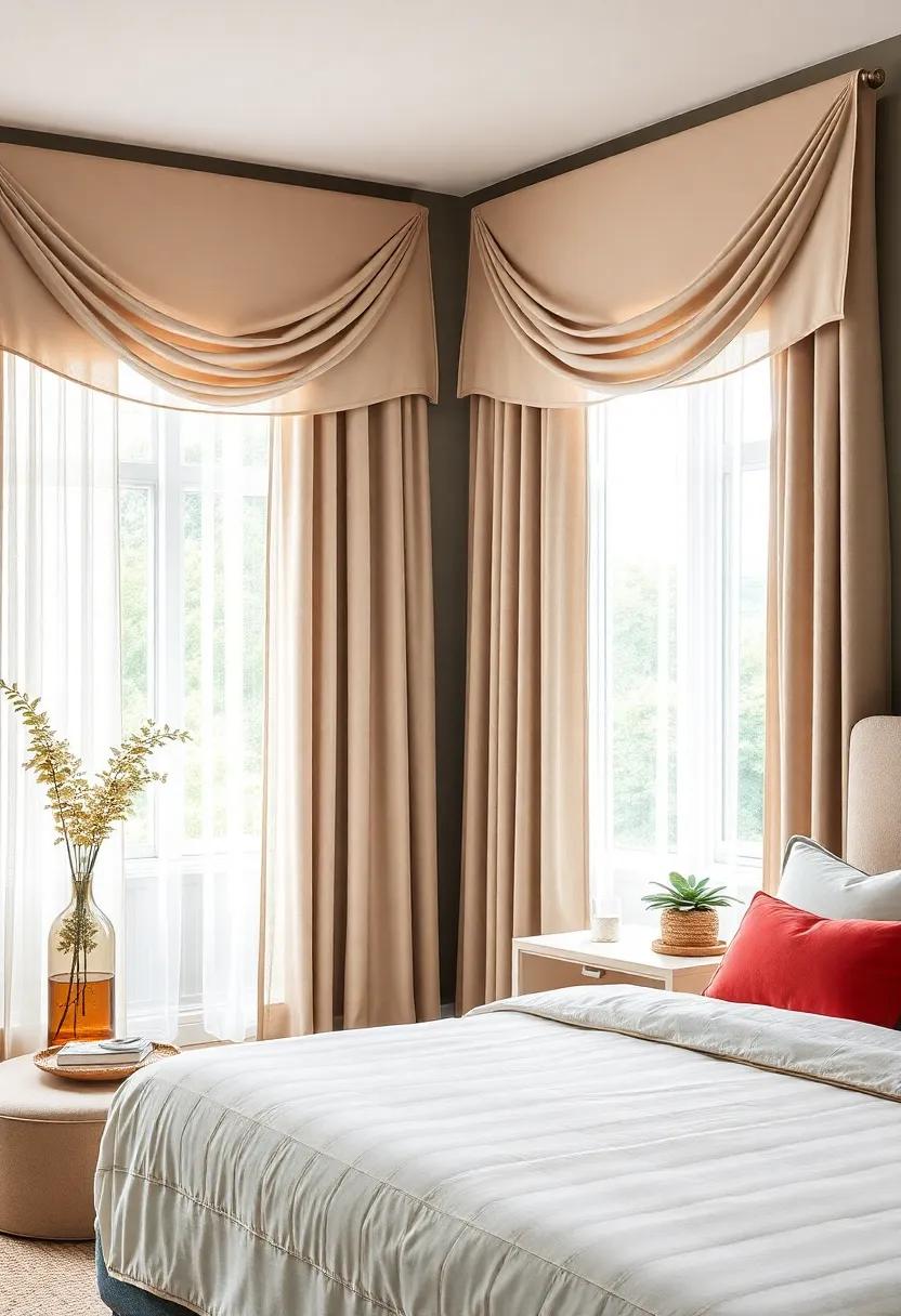 Sophisticated Minimalism: Clean,solid-colored panels with a simple,sleek valance ⁣create ​a ⁣sophisticated and​ clutter-free look for‌ those‍ who appreciate minimal decor