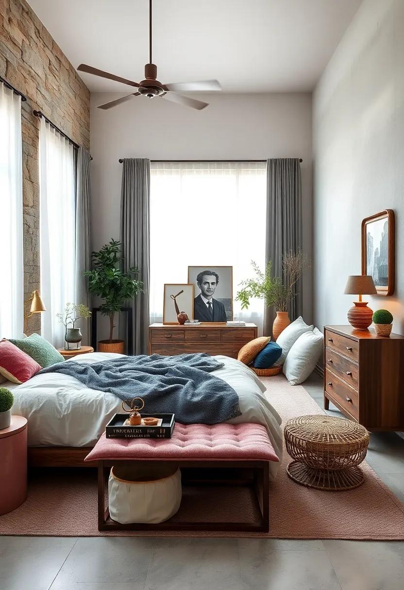 Play ⁤with Scale: Use oversized ⁣vintage furniture‌ pieces sparingly to create striking contrasts​ with smaller accessories, adding visual dynamics⁢ to the⁤ room