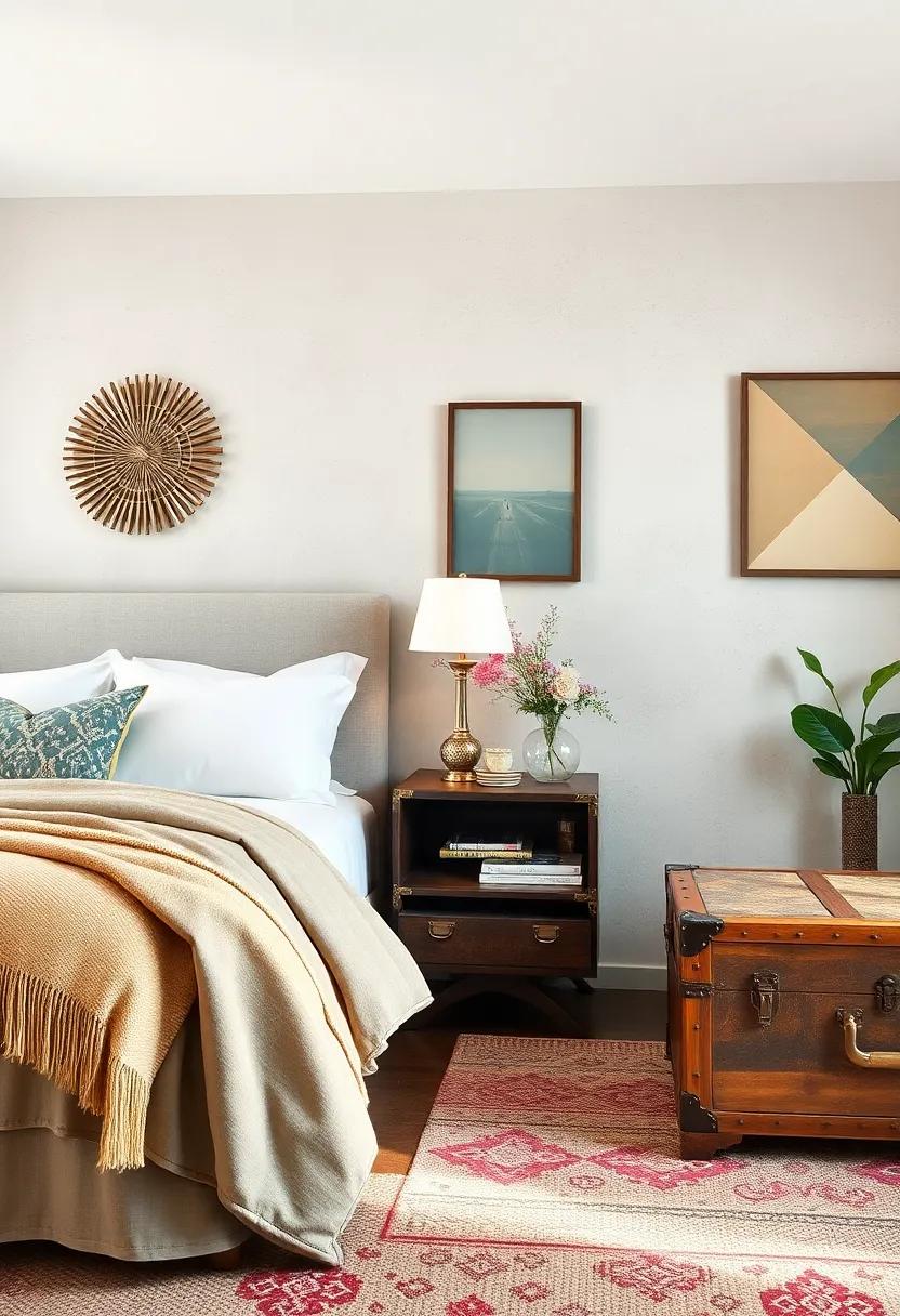 Upcycle with ⁢Creativity: Repurpose old furniture items, ⁣like turning ⁣a vintage trunk into a​ chic ⁣nightstand, for an unexpected twist on‍ traditional​ decor