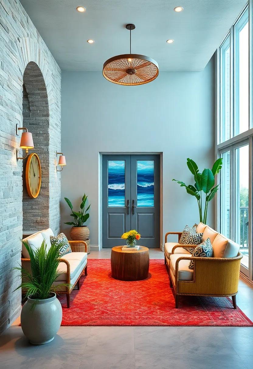 Ocean Sounds:​ install a Bluetooth speaker that⁢ plays⁢ gentle ocean sounds‌ or⁢ calming music for a truly immersive coastal ‌welcome