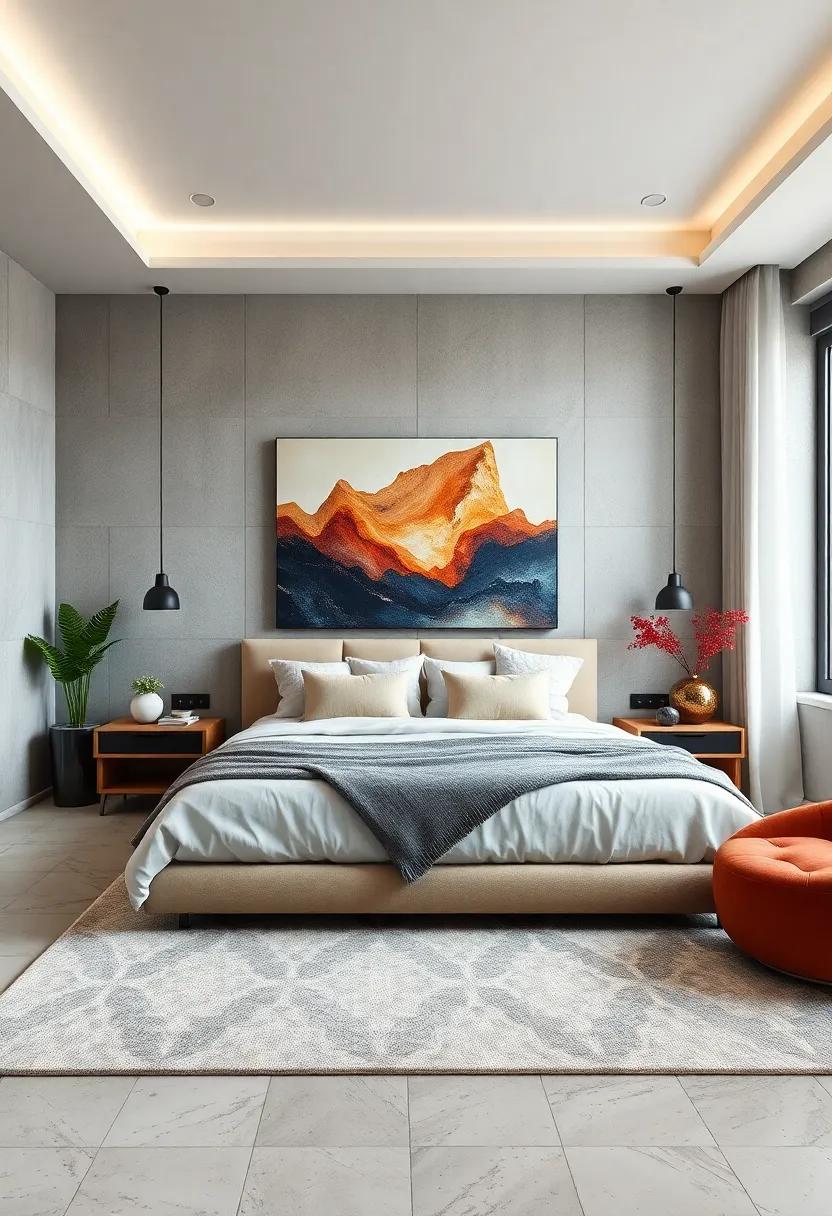 Art-Inspired Designs: Choose a headboard that resembles a piece ⁤of artwork, transforming your bed into a striking visual centerpiece