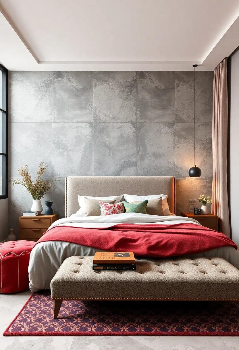 Vintage Vibes: Reupholster an antique headboard with contemporary fabric to merge modern style with vintage charm