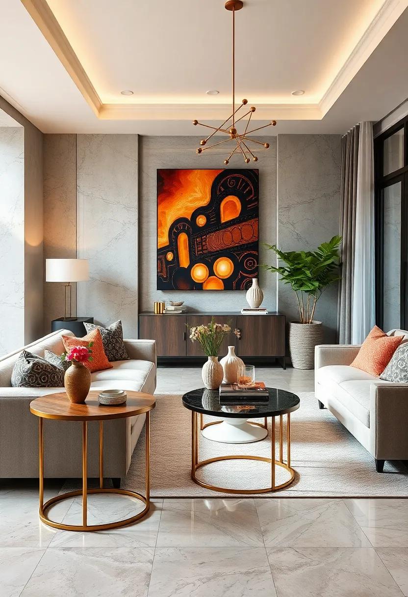 Art Deco Delight: Step into the glamour‍ of ‌the Art Deco era ⁢with ⁣side tables ⁤featuring rich materials, intricate details, and geometric motifs