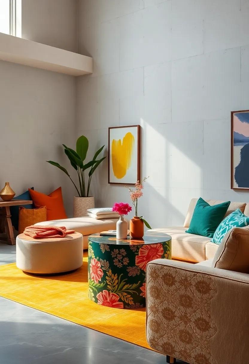 Bold Prints: Check out ⁤side tables adorned with striking patterns or⁢ vibrant graphic designs ⁢that can serve as ⁢unique conversation​ starters