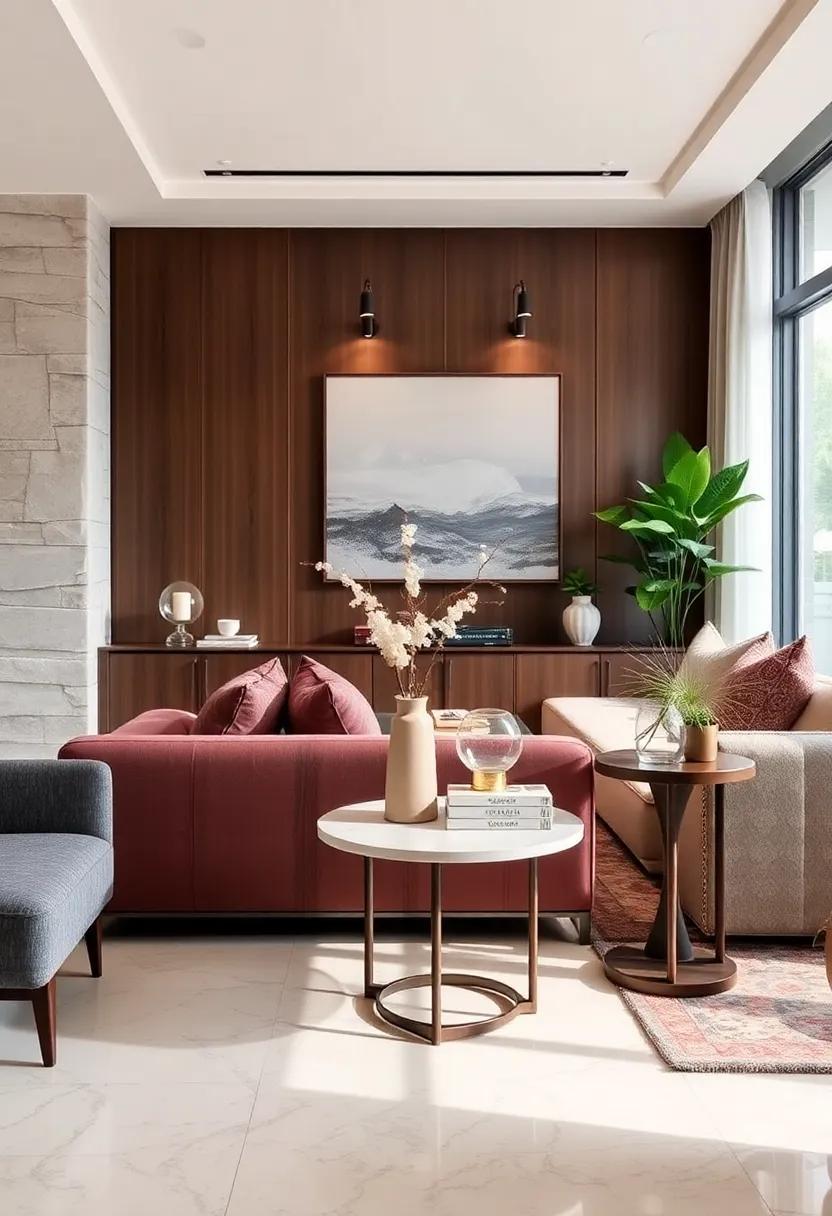 Elevated Elegance:⁣ Elevate your space ​with tiered side tables that add depth and sophistication, perfect for displaying ‌your favorite decor items