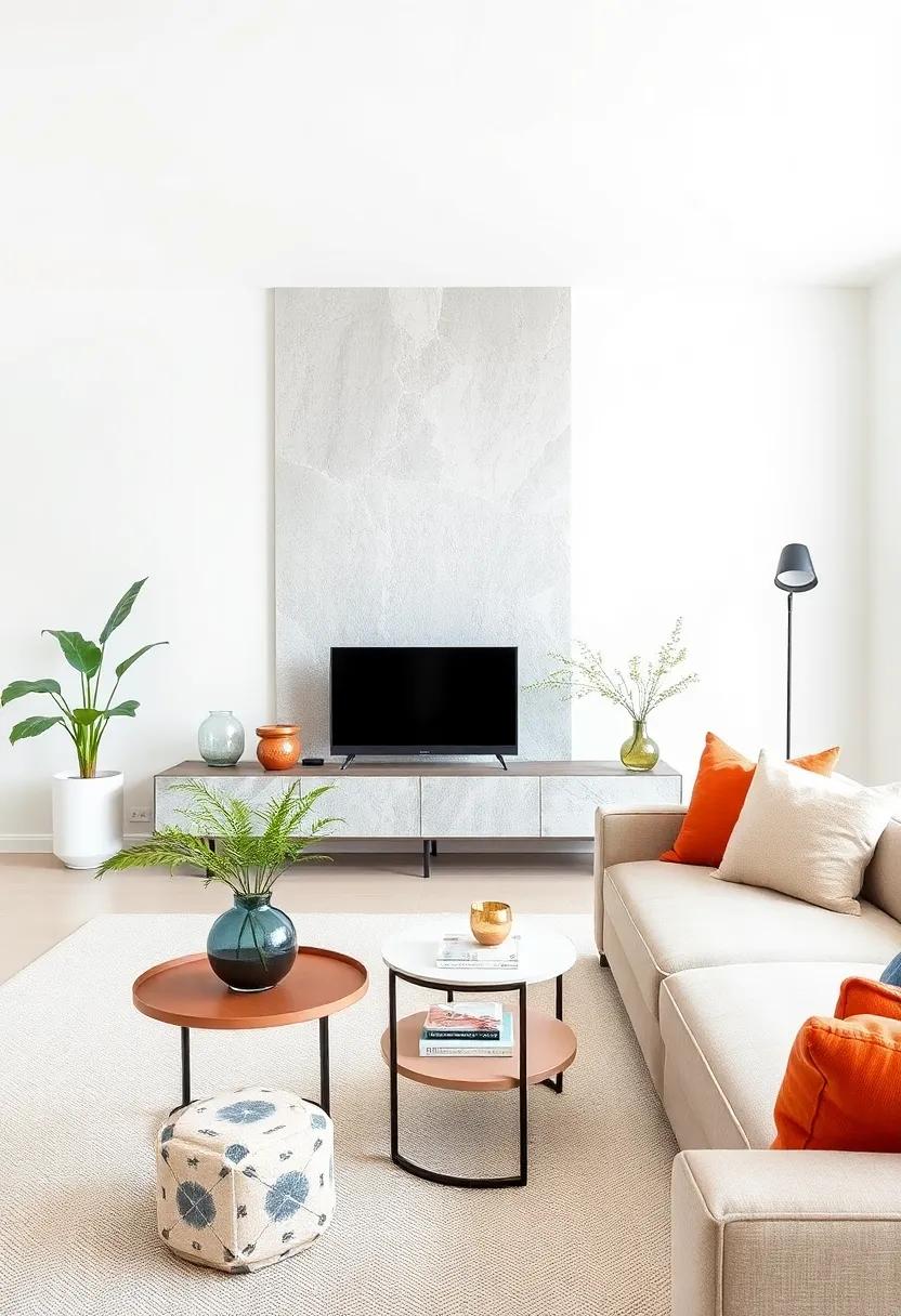 Minimalist Magic: ⁣Delve ⁢into the world of minimalist side tables that embrace simplicity, ⁢creating a serene ​and uncluttered living environment