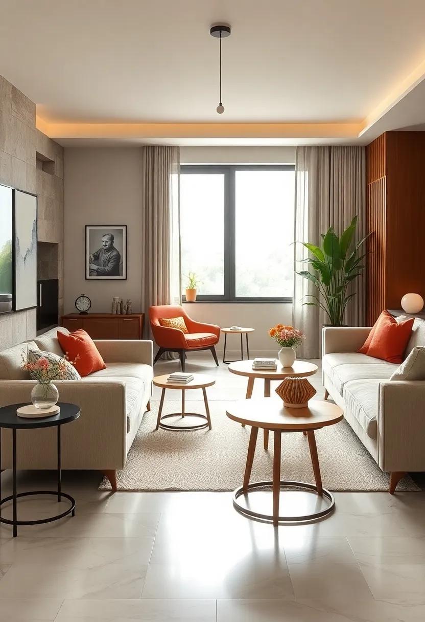 Retro Revival: Take a⁢ trip ⁤down memory lane with mid-century modern ‌side tables that celebrate iconic ​design while complementing contemporary​ styles