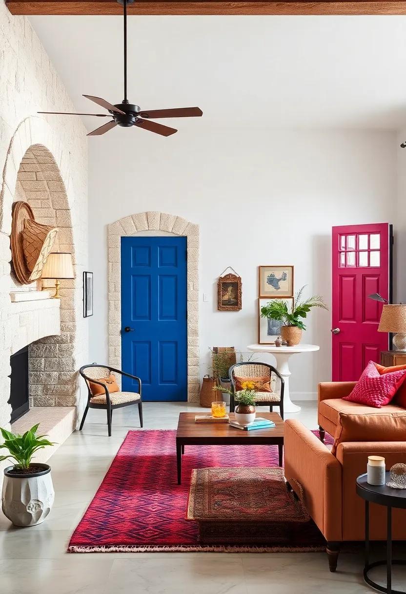 Accent⁢ Doors: Paint interior doors or shutters ​in unexpected colors to create fun surprises ‍that liven up transitions between⁤ rooms