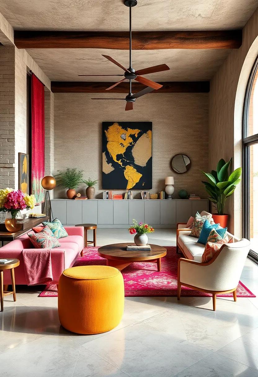 Incorporate Global influences: Bring in textiles, furniture, or ‍decor ‌items from⁢ different⁤ cultures that exhibit rich⁤ colors and patterns for a ⁣worldly feel