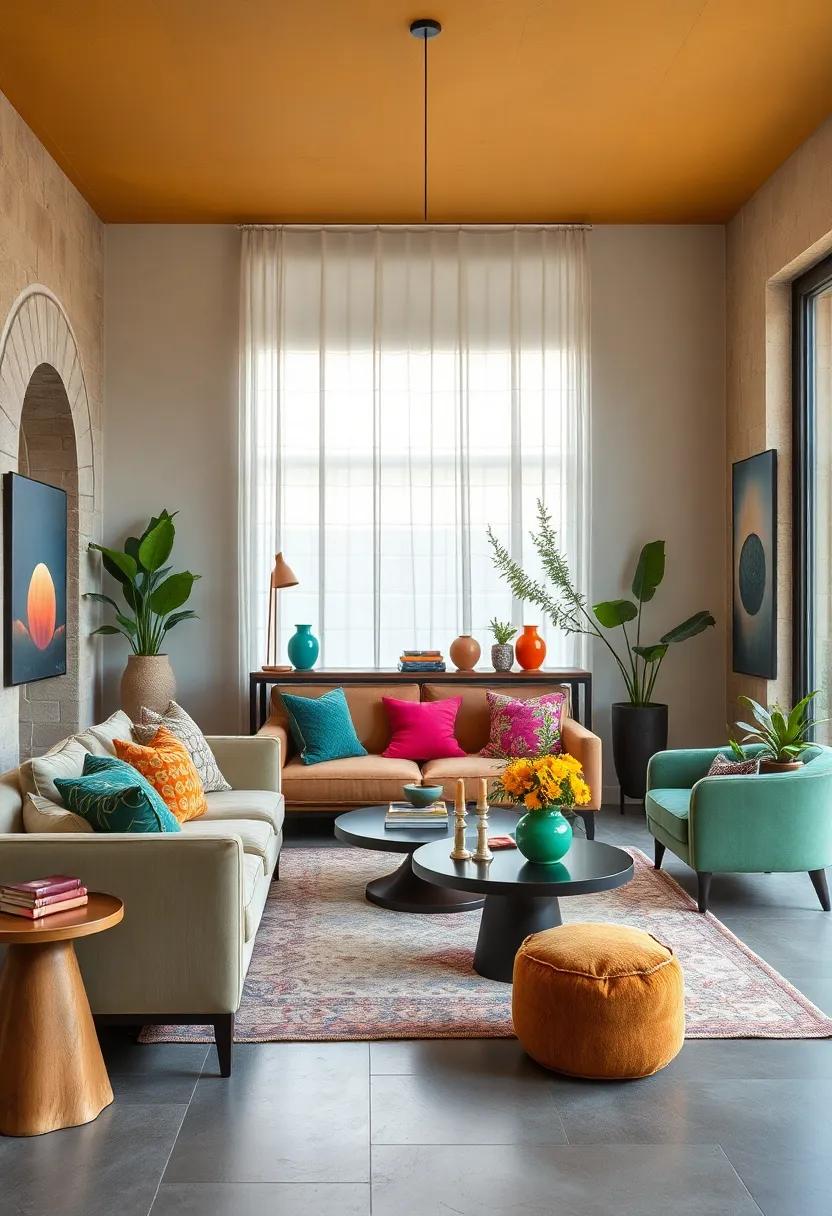 Play with⁣ Accents: Add colorful accent pieces, ⁤like vases, books, or ‌figurines, that can be easily swapped ‌out to ⁤refresh your space with minimal effort