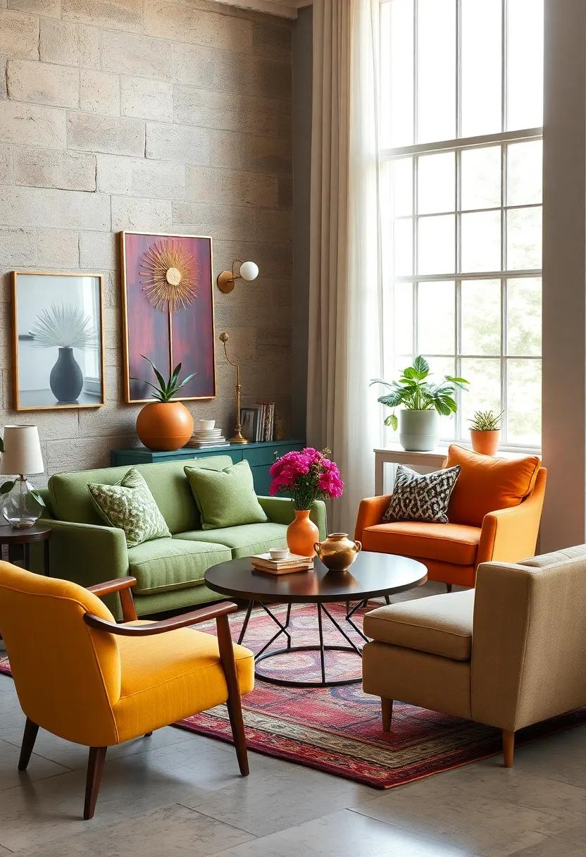 Repurposed Finds: Seek out vintage items in bold colors at ⁤flea markets or⁢ thrift stores, giving them a ⁣new home while showcasing their unique character