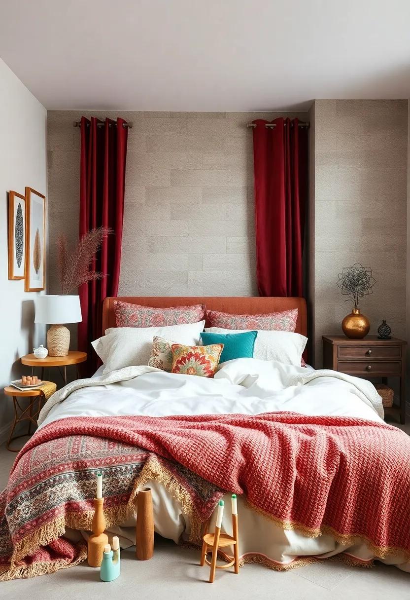 Mix and Match Bedding: Layer different​ bedding styles to⁣ curate ⁤an eclectic look, combining prints, colors, and ‌textures⁤ for a cozy retreat