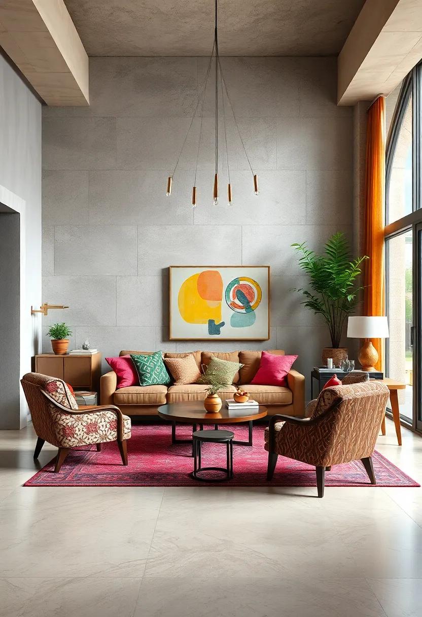 Funky Furniture: Opt for ⁤mismatched furniture pieces that complement rather ⁤than clash, showcasing a unique aesthetic in every aspect