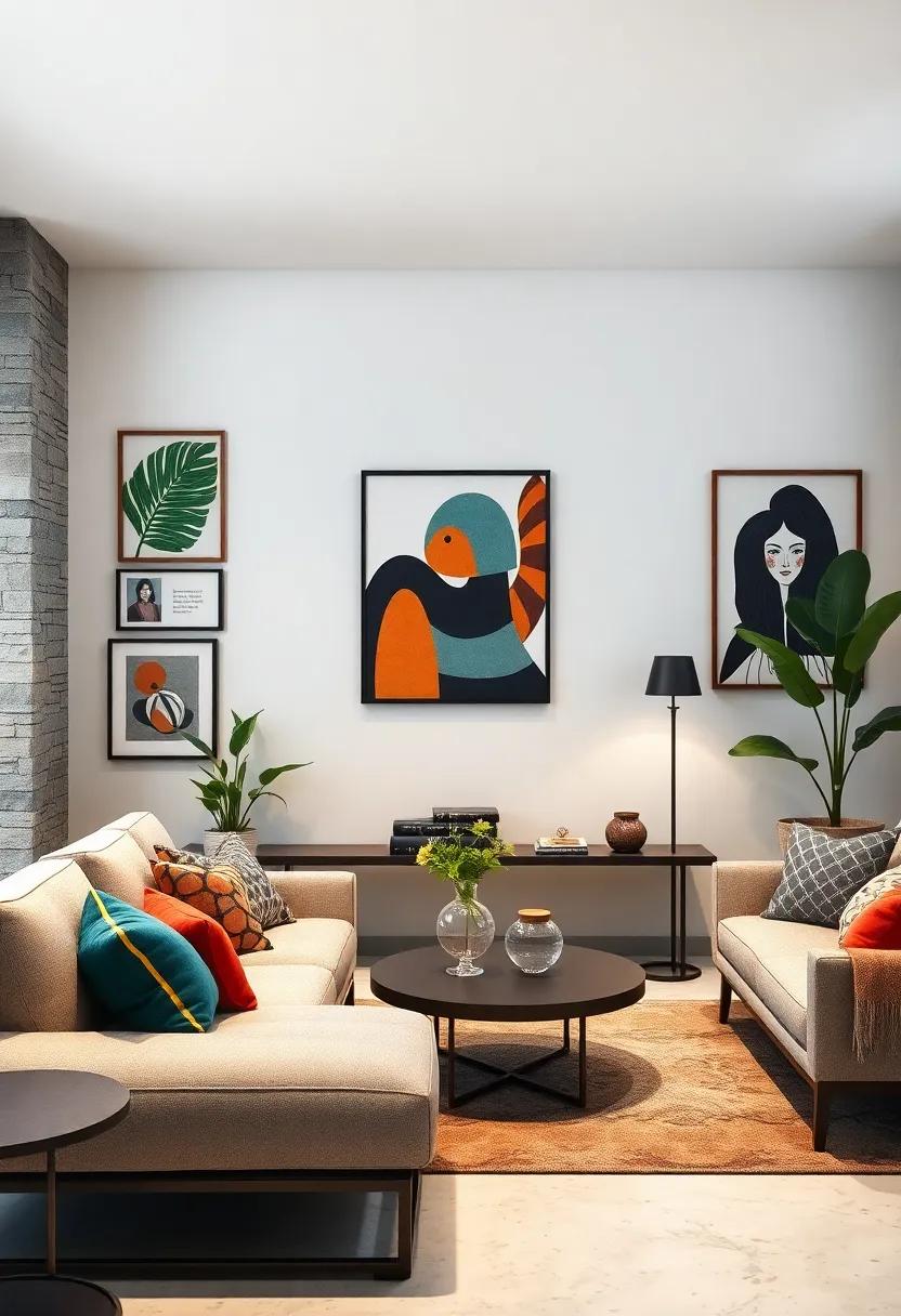 Geometric Wall Decals: Use bold geometric‍ decals to create striking⁤ patterns on your‍ walls,framing your collections in an ultra-modern style