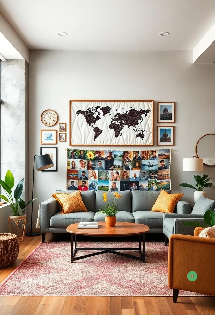 Personal Photo Quilt: Create a quilt featuring your favorite photos printed on⁤ fabric, blending fabric artistry with cherished memories for a real statement piece