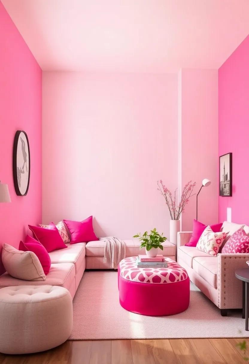 Whimsical Fuchsia Canopies: Hang a dreamy fuchsia canopy above the bed for ⁢a cozy and enchanting sleeping space, evoking a sense of ⁤tranquility