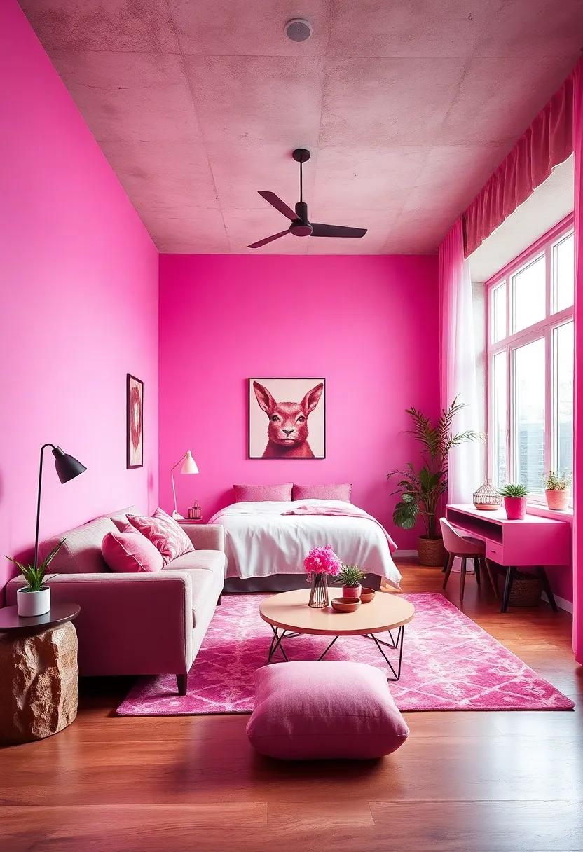 Eco-Friendly Fuchsia Decor:​ Explore eco-conscious decor, like upcycled fuchsia furniture or accessories for a stylish yet sustainable teen haven