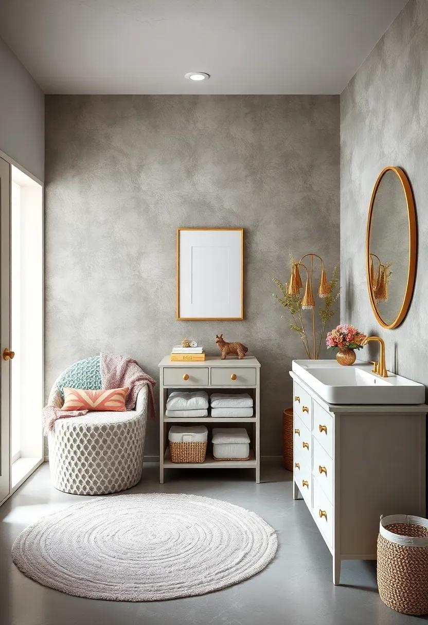 Add a touch of luxury with gold or metallic accents in decor or⁤ furniture⁤ pieces