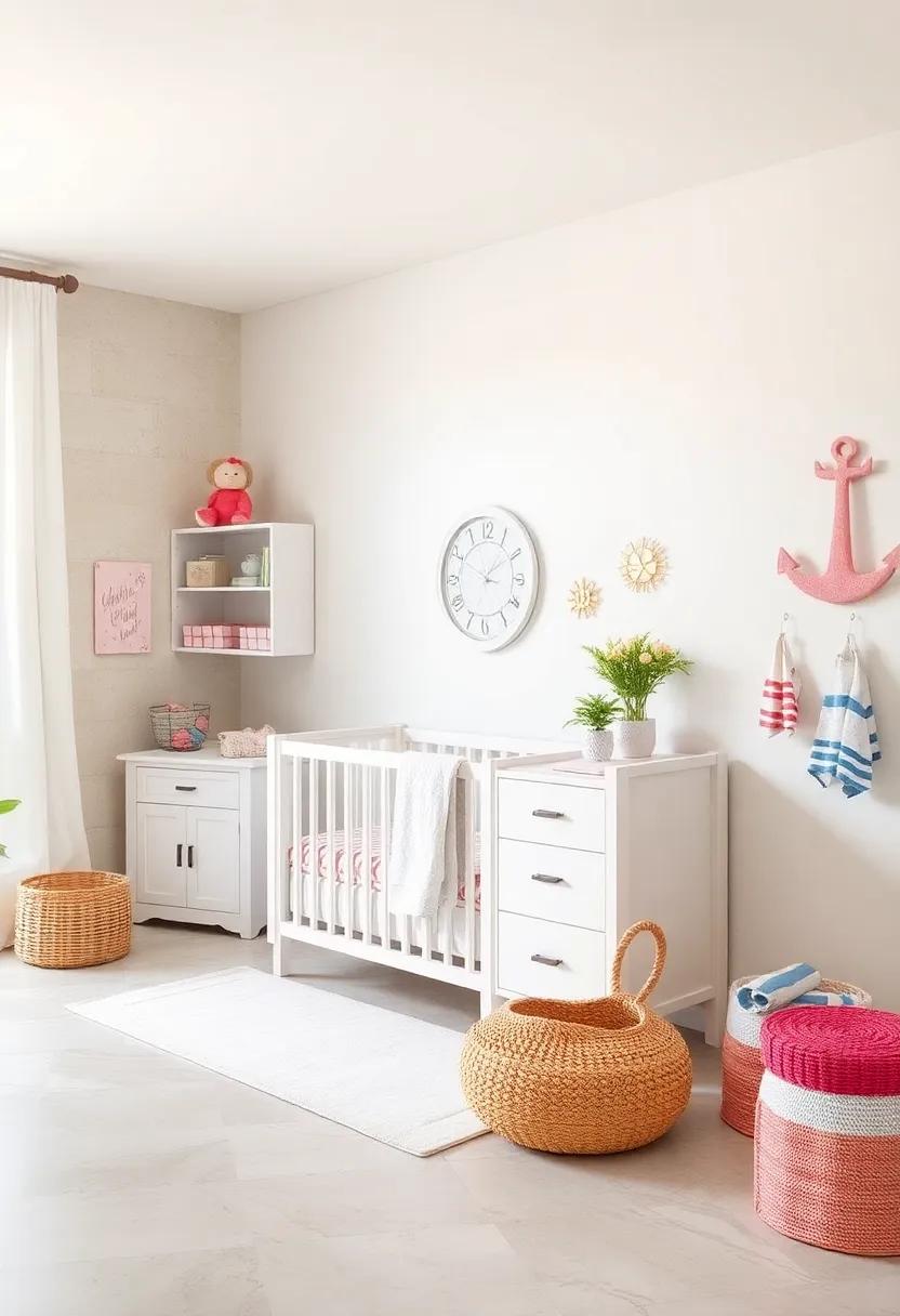 Embrace a coastal theme with ​light colors and nautical decor, creating a breezy and cheerful​ atmosphere