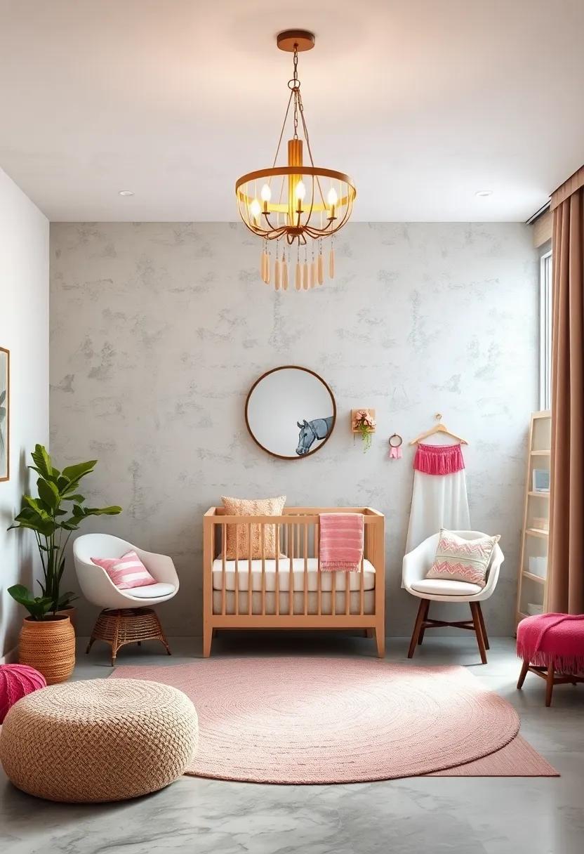 Hang a custom chandelier⁤ or pendant light for‍ an elegant touch that transforms⁣ the nursery into a ​dream space