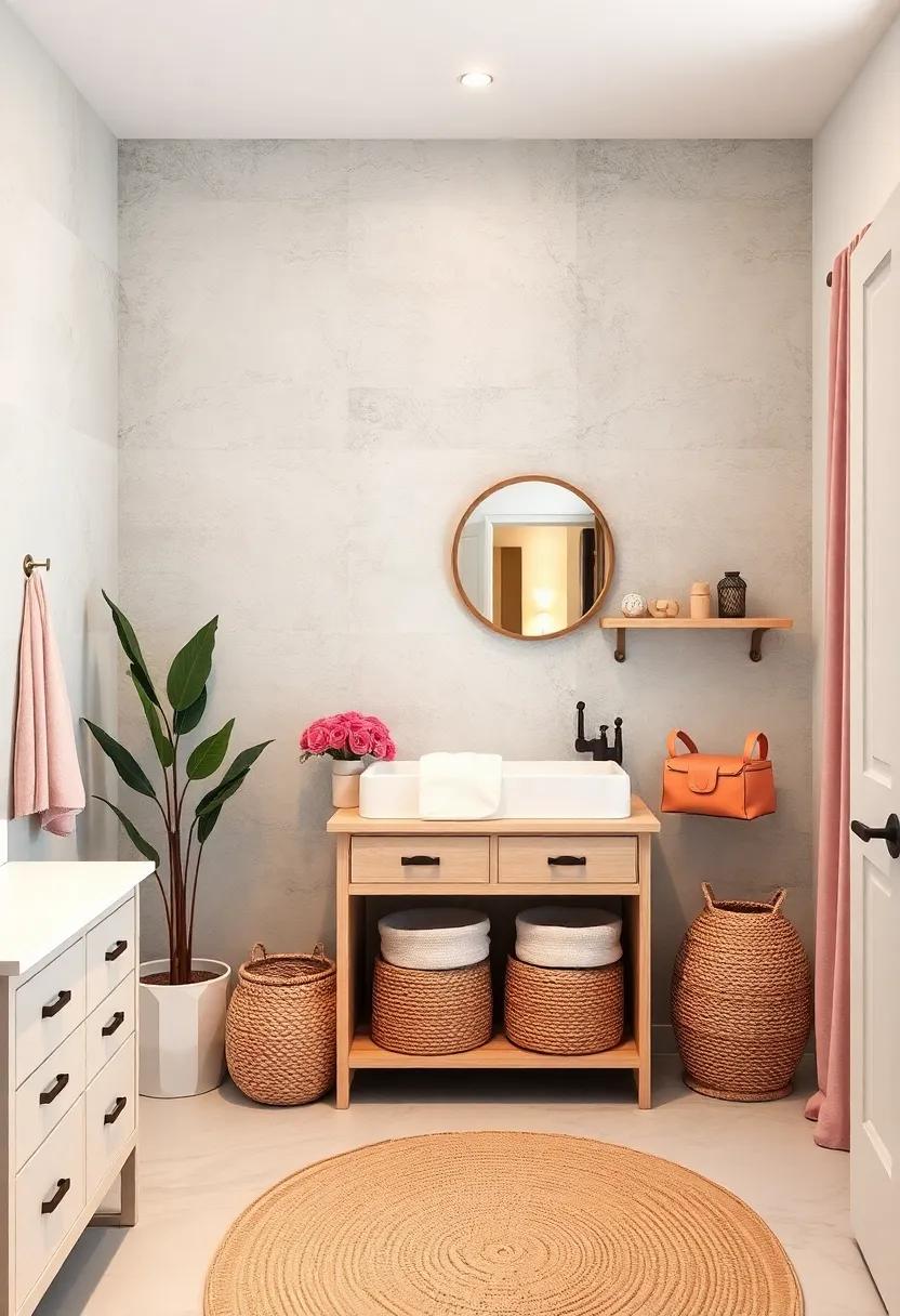 Utilize woven​ baskets for storage that‍ are both​ practical and‌ decorative, blending style with utility