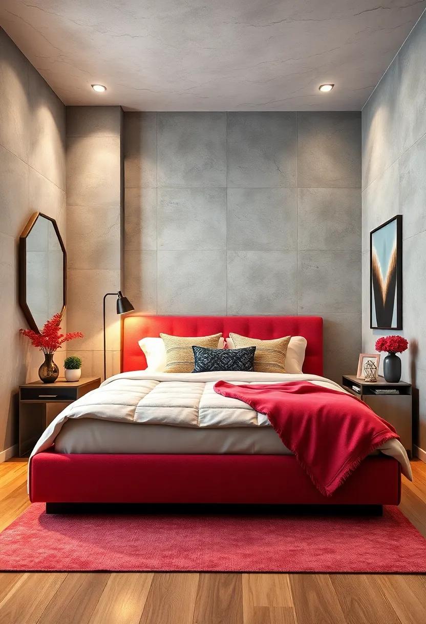 Opt⁤ for a statement⁤ bed ‍frame that adds a⁢ touch of elegance to the⁤ space without⁤ overwhelming it